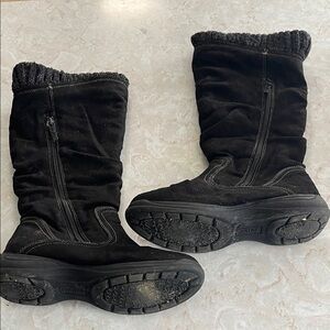 totes Black Winter & Rain Boots